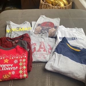 Boys Long sleeve bundle size S (6-7)